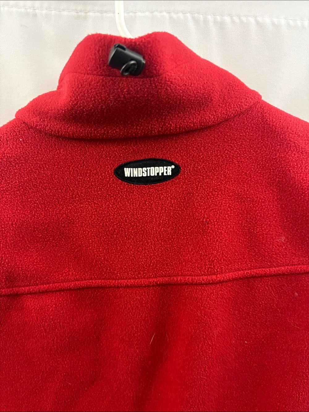 Marmot Womens Windstopper Full Zip Fleece Vest Polyester Red Size medium - Picture 7 of 8